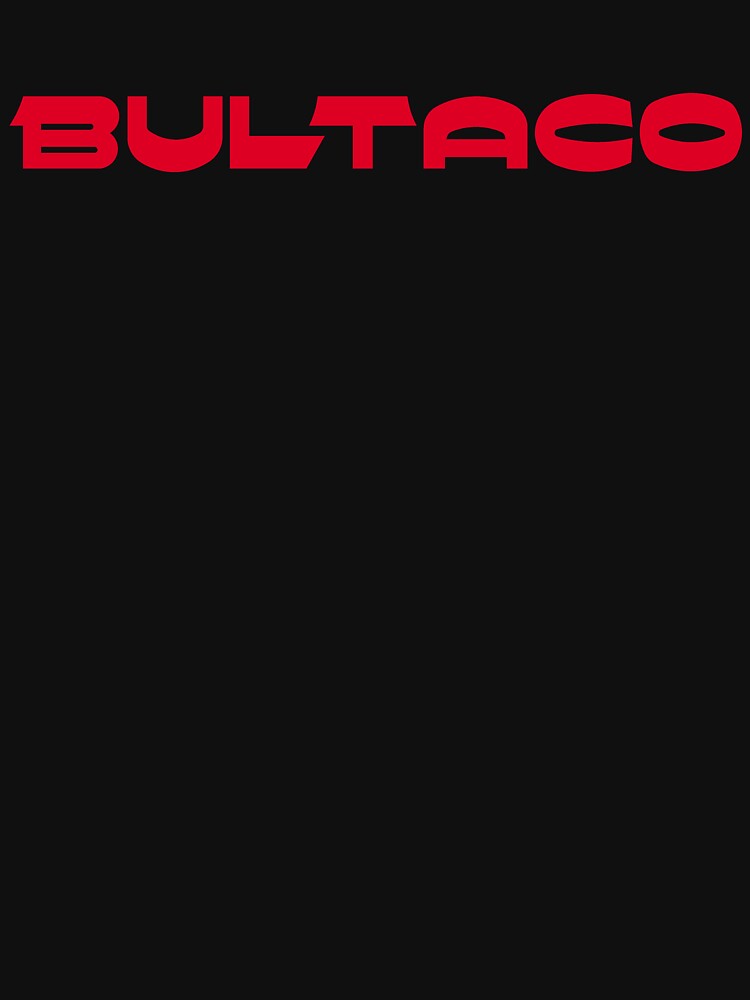 Vintage Bultaco Motorcycle Logo by Michael Kessel