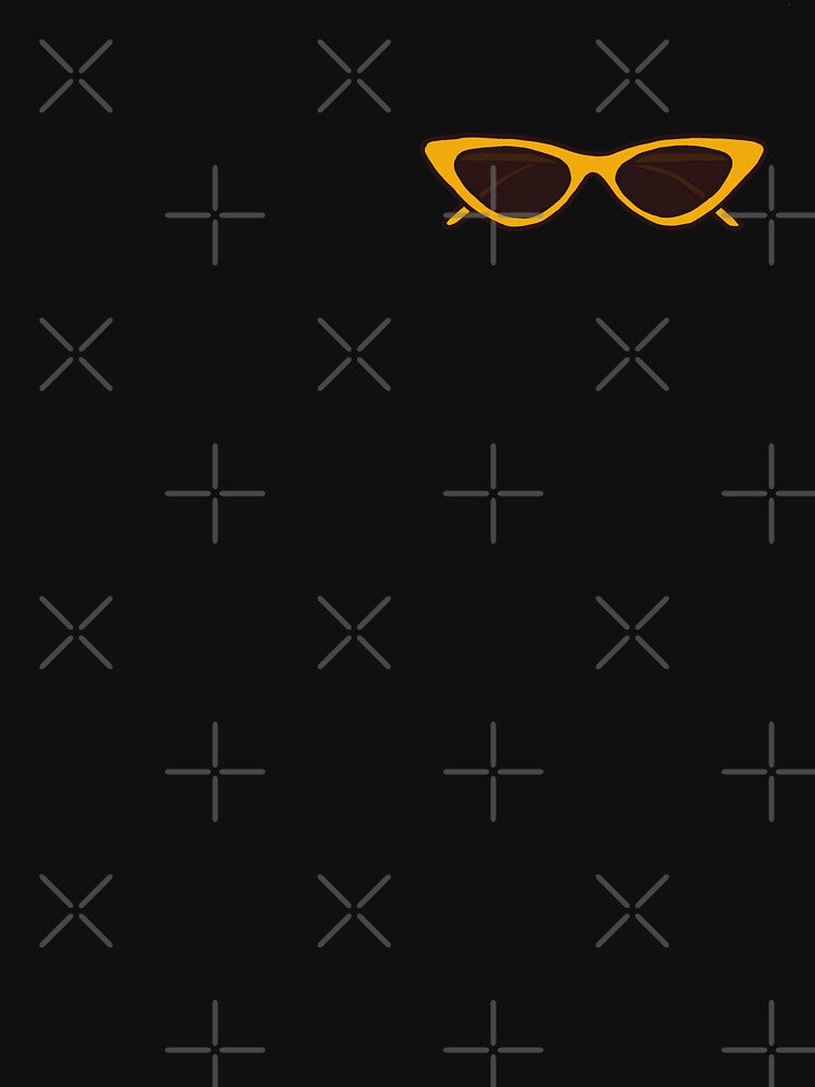 yellow 90's sunglasses by Elizebeth Nacion