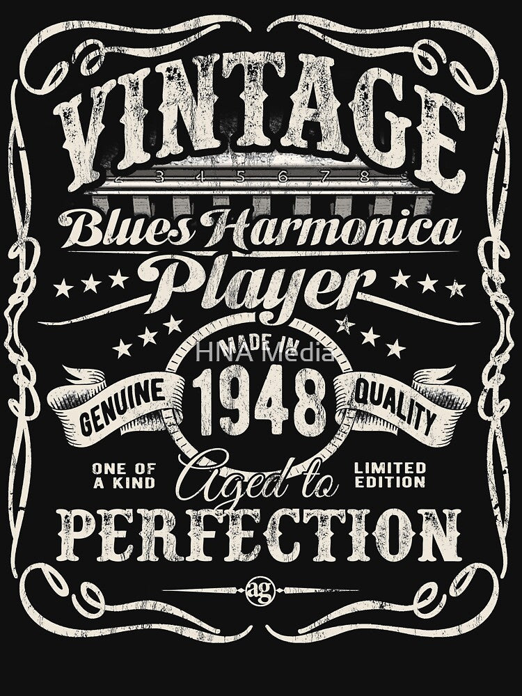 Adam Gussow's Vintage Blues Harmonica Player Made in 1948 by HNA Holdings