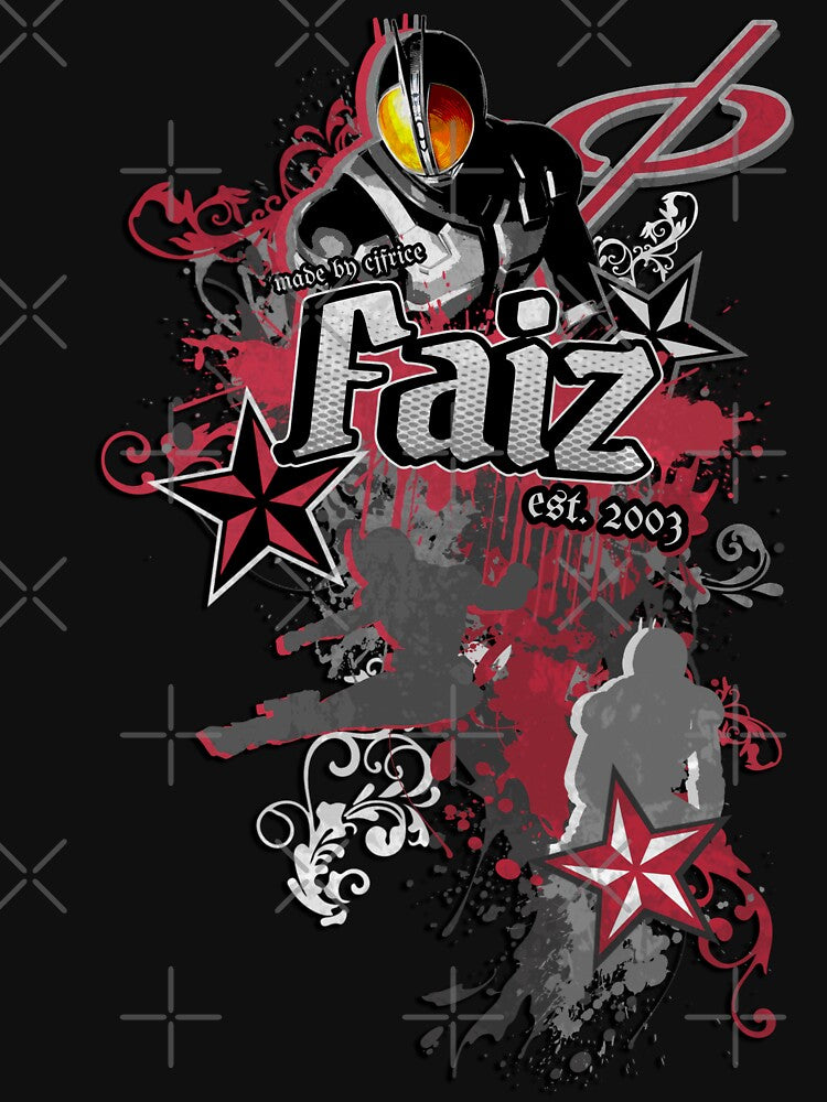 Kamen Rider Faiz "Street Style" Design by CJFrice Graphics