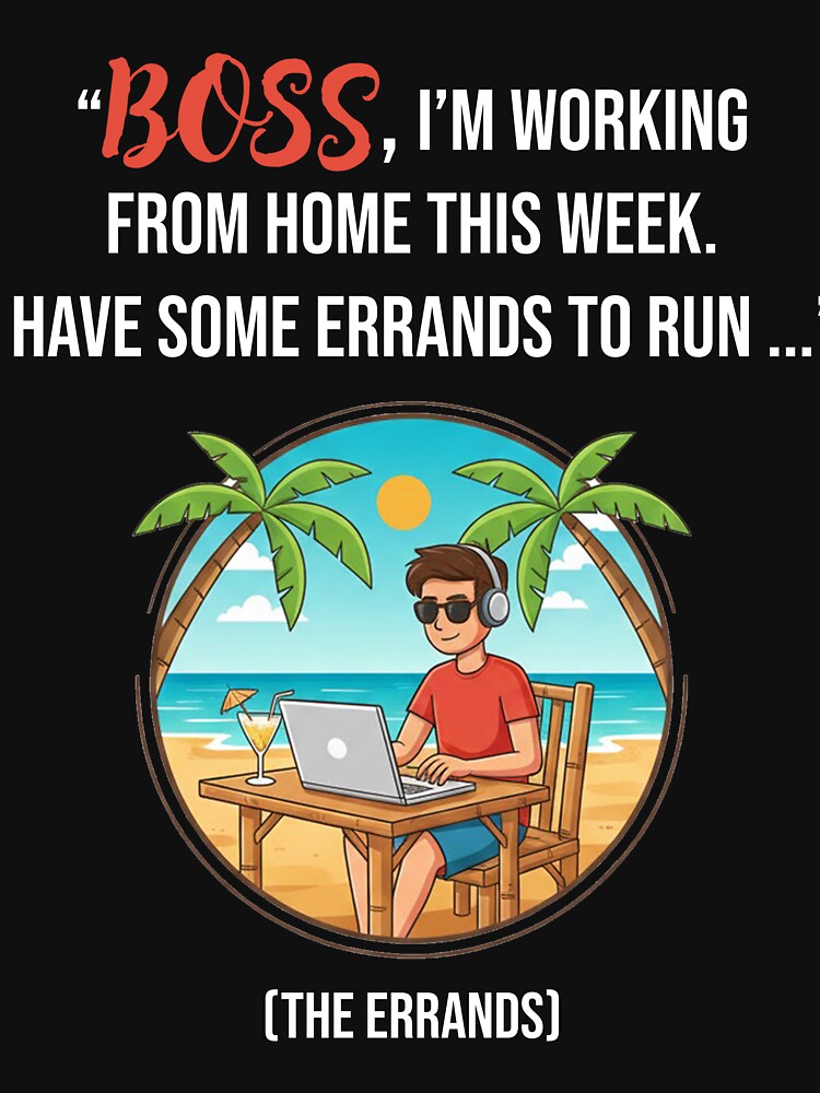 Funny Smart Working - Running Errands at the Beach by Creative Quests