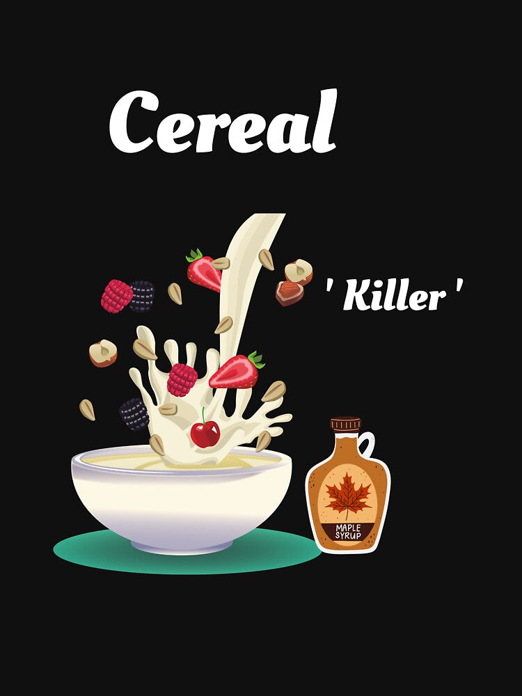 Cereal killer t shirt by WearNvibe