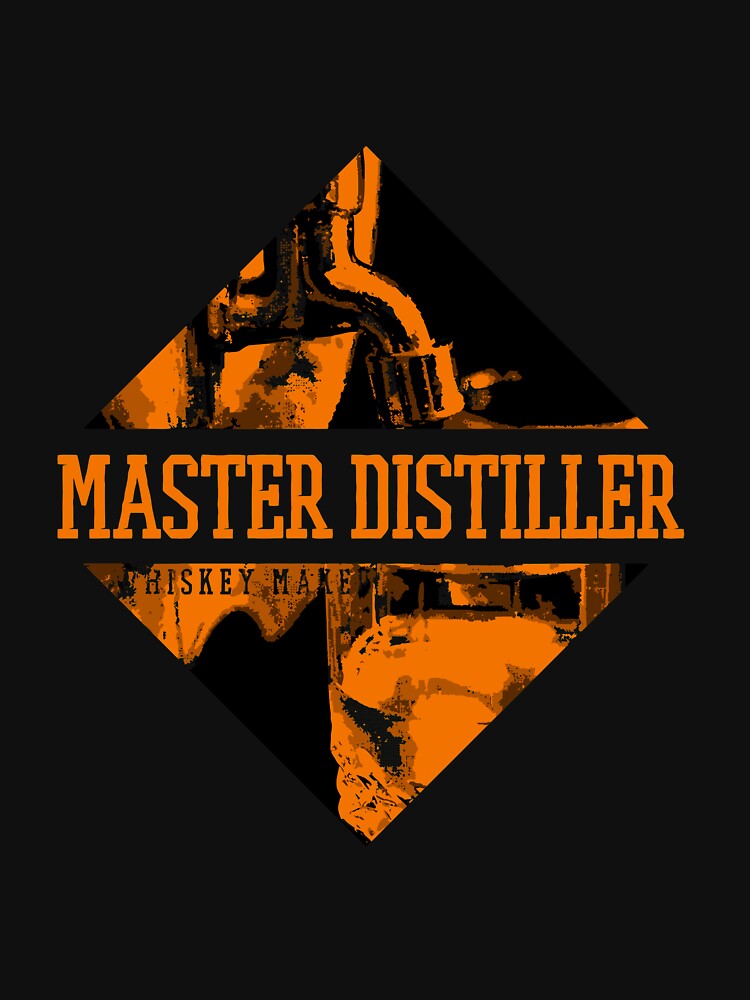 Master Distiller Whiskey Maker Connoisseur Retro Style Long Sleeve T-Shirt by ownjuliann