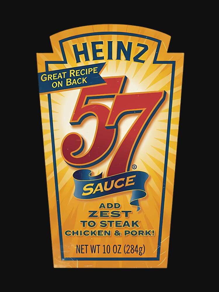 Heinz 57 Steak Sauce Logo Foodie Gift Cool by FannieTreutel