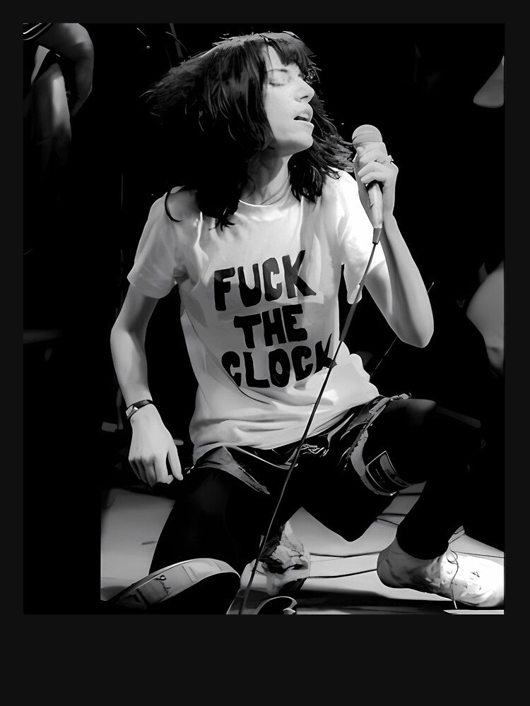 Patti Smith 1977 Cbgb Fuck The Clock by eshovip