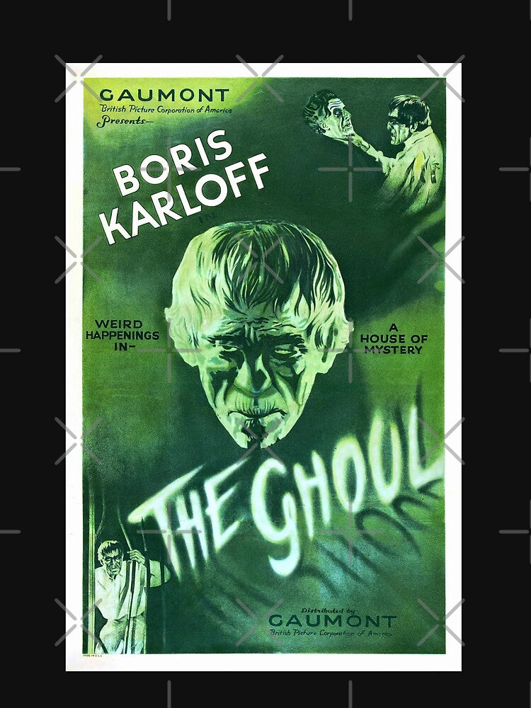 The Ghoul (1933), Vintage Classic Horror Movie Poster. HIGH DEFINITION by MINDTHECHERRY