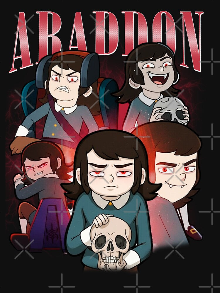 Haunted Hotel Abaddon Cartoon Vintage by DeionGoldner