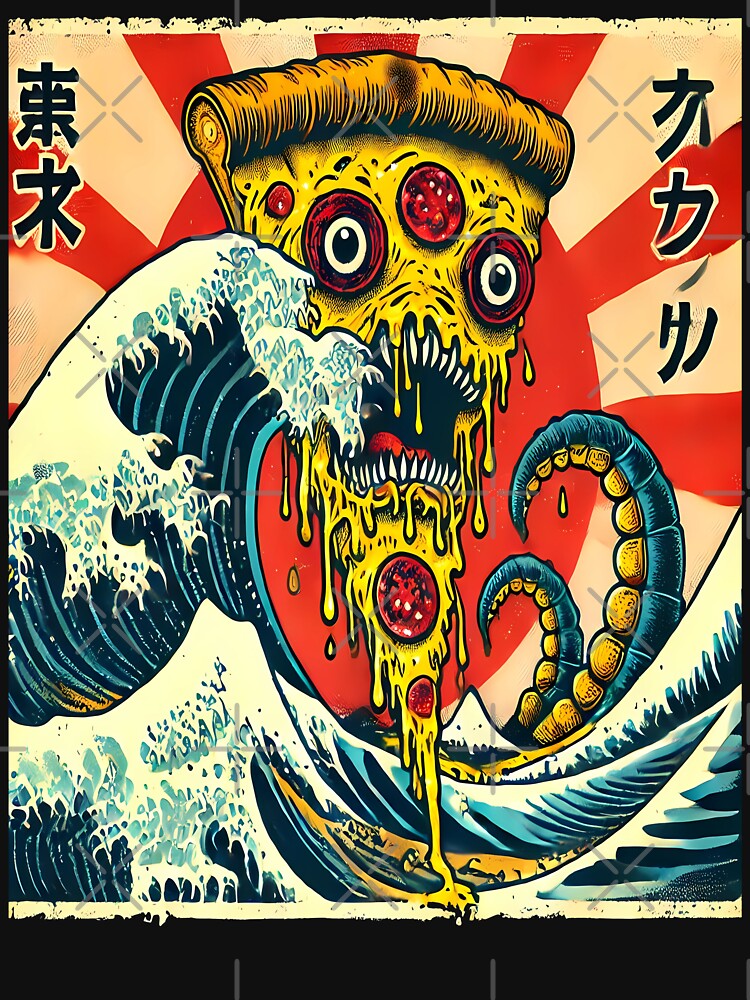 Kaiju Pizza Monster by TheFlying6