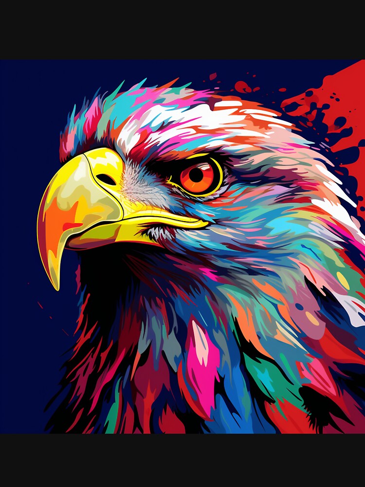 Eagle Pop Art 2 by AstroRisq