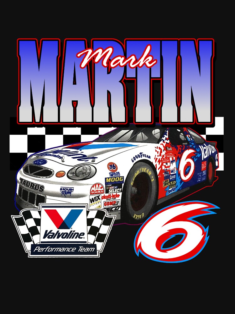 Mark Martin Retro Nascar Design by SAMUCISSELL
