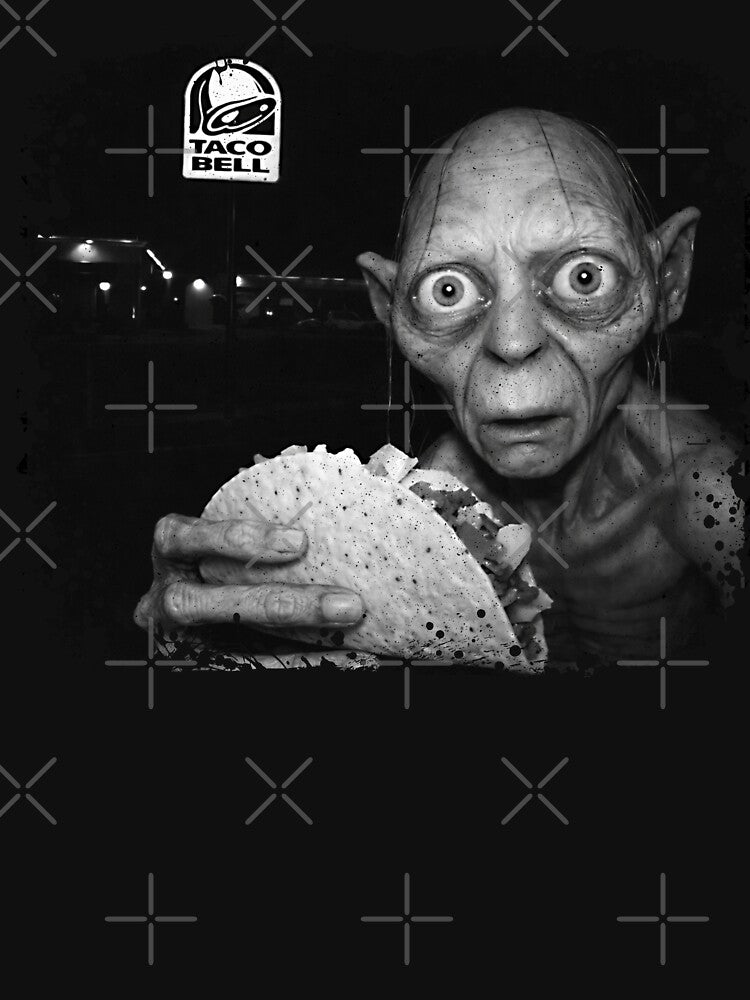 Gollum Taco Funny Hobbit by keytee