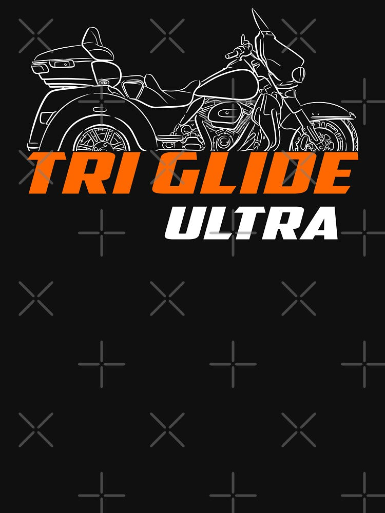 Motorcycle HD Tri Glide Ultra FLHTCUTG 2017-2024 by ThrottleArts
