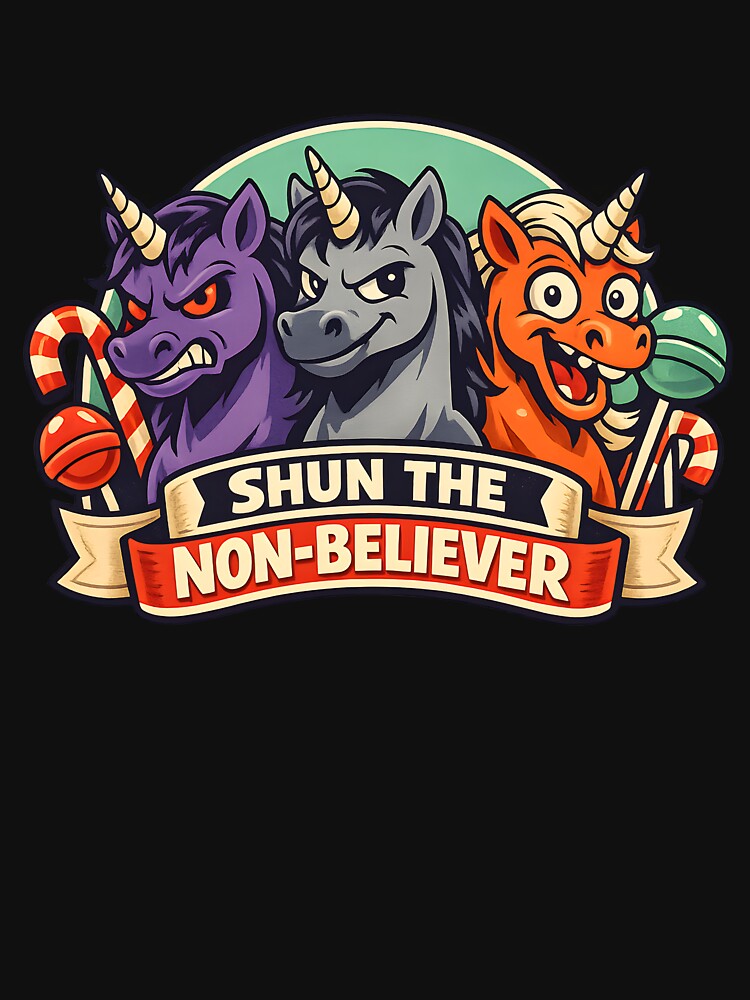 Shun the Non-Believer Unicorn Trio by VampimorPH