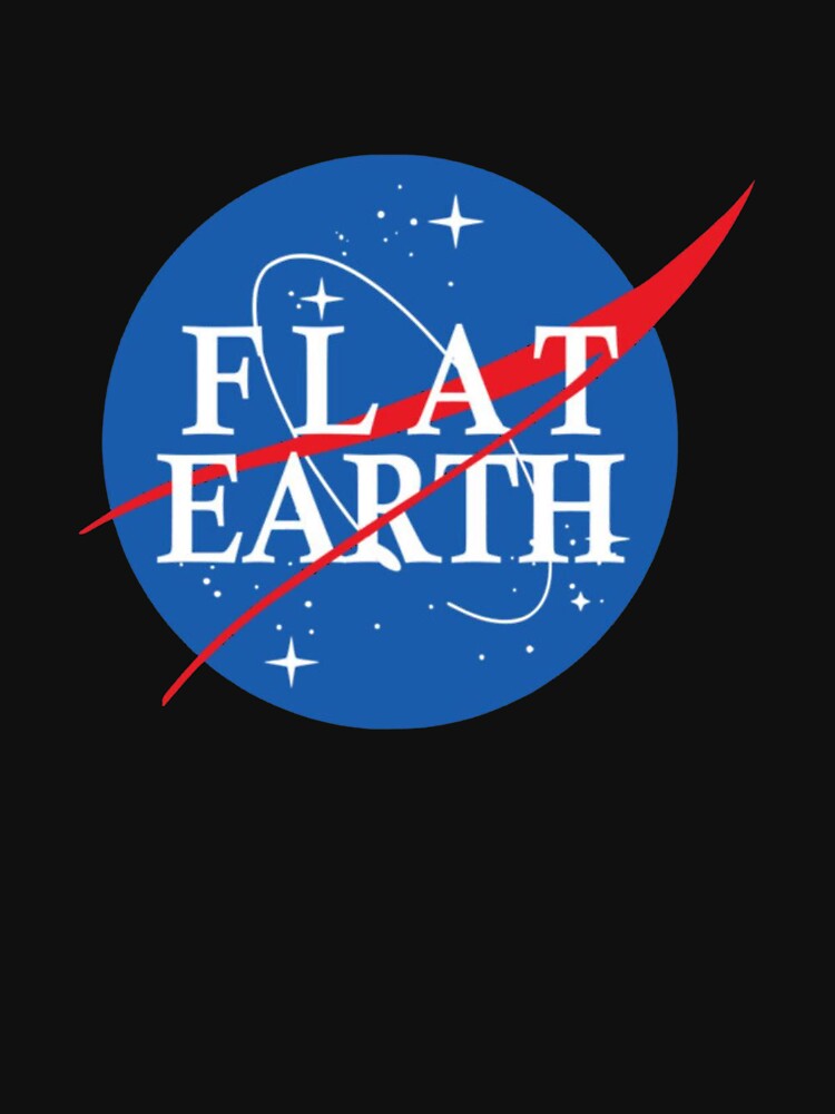 Nasa Flat Earth Logo T-Shirt_3341229 by ZiraBooth