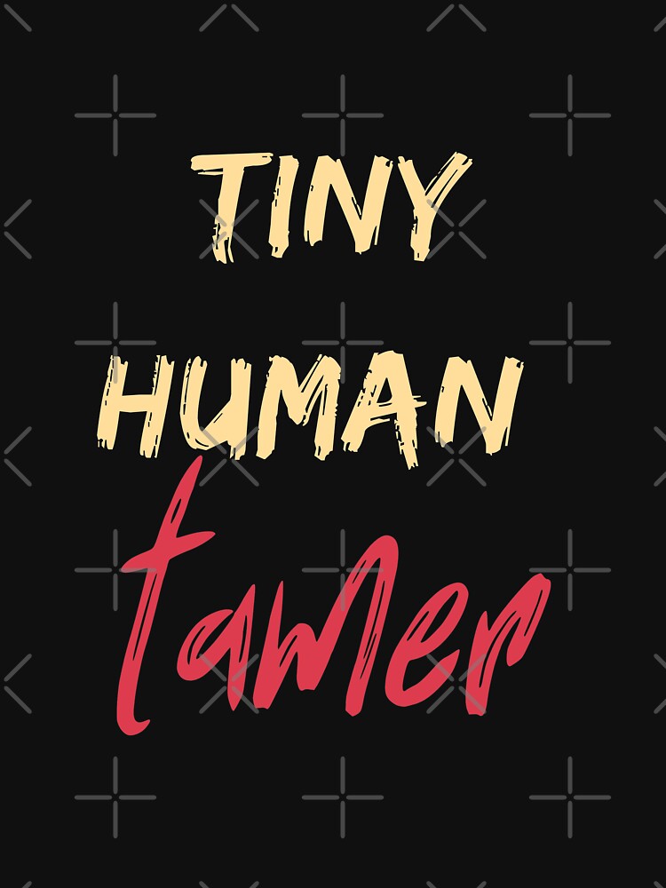 Tiny Human Tamer Slim Fit T-Shirt by Oussamamehenni