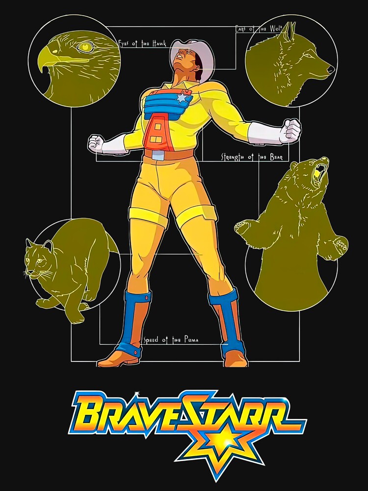 Bravestarr HD 2 by Retr0Tshirts