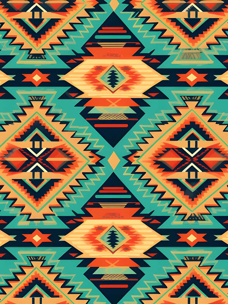 Modern Ethnic Diamond by LiveLearnCreate