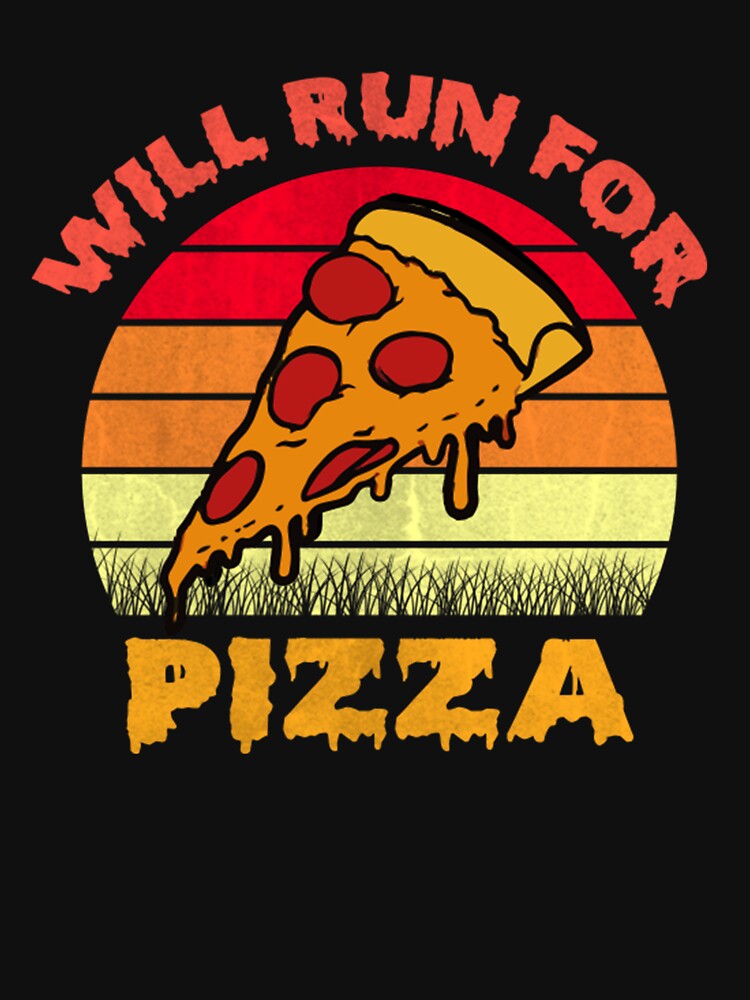 Will run for pizza by TED-DESIGN