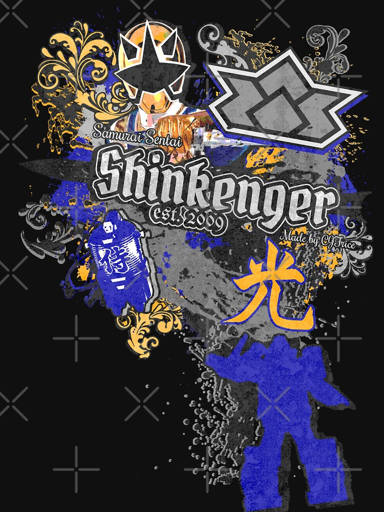 Samurai Sentai Shinkenger ShinkenGold "Street Style" Design by CJFrice Graphics