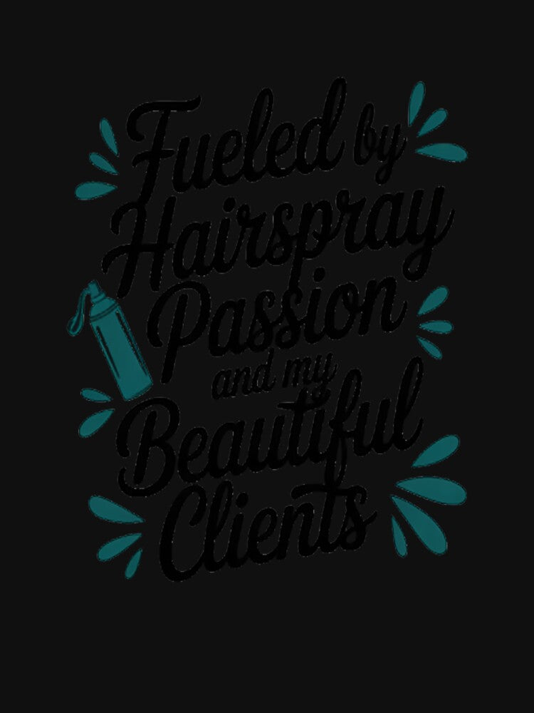 Hairdresser Fueled by Hairspray passion Beautiful Clients by orlodrake