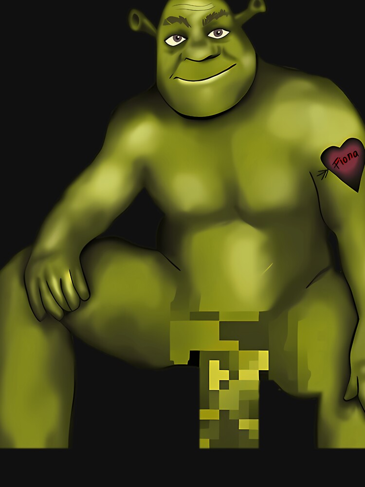 Thicc Boy Shrek by Travis Edwards
