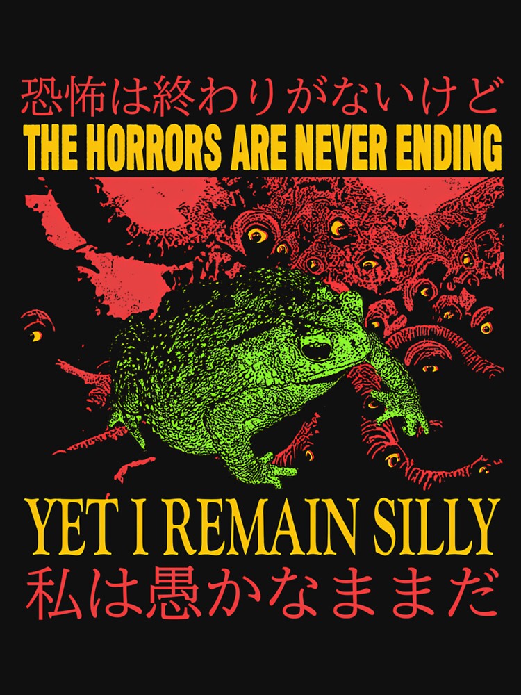 The Horrors Japanese Vintage Frog by KristinFahren