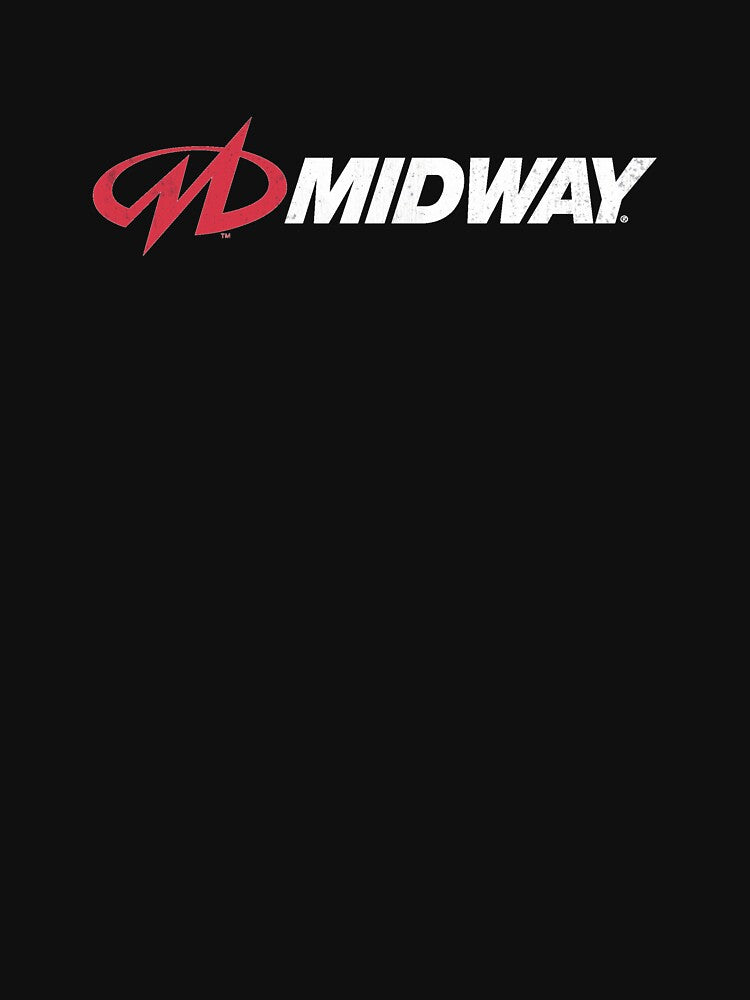 Midway Arcade inspired (weathered) T-Shirt / Print / Sticker Design (retro gaming series) by Mercy Apparel