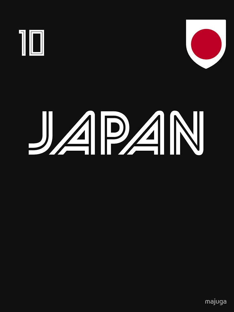 Japan Soccer Team Japanese Flag football fan by majuga
