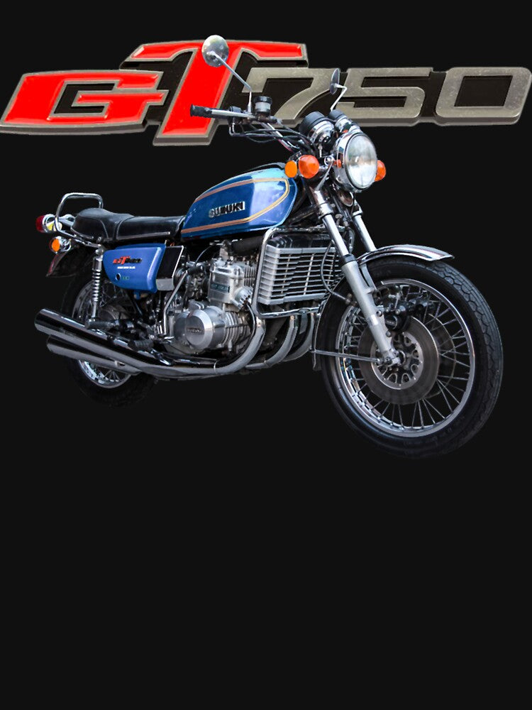 1976 Suzuki GT750 by ANNEHARRIOTTA