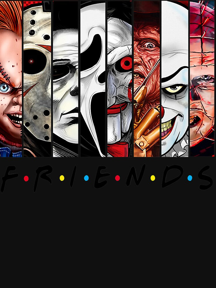 Funny Horror Friends Scary Movies Halloween by ArmandGonzales