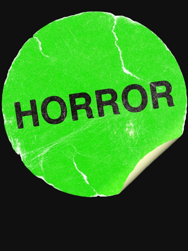 Horror VHS sticker by LousyTShirts
