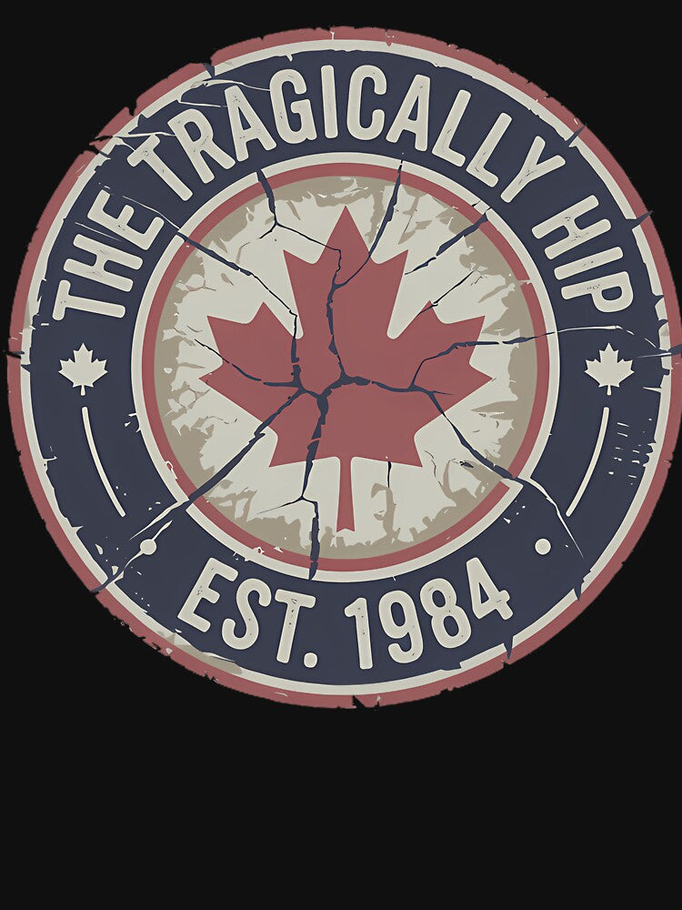 The Tragically Hip Est 1984 Logo Grunge Vintage by EnochSipes