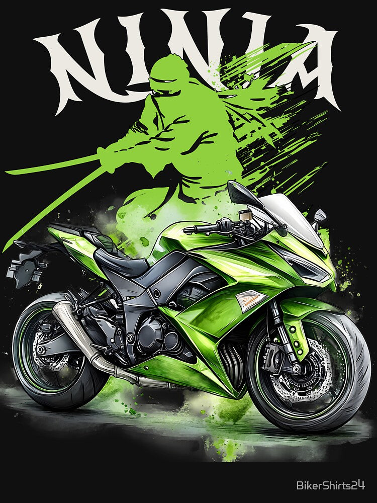 ZX Ninja Sportbike Motorcycle Biker by BikerShirts24