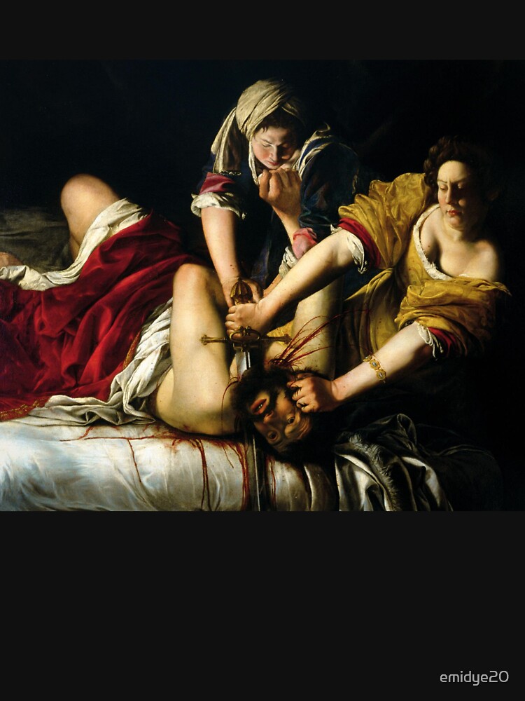 Artemisia Gentileschi Judith Slaying Holofernes by emidye20