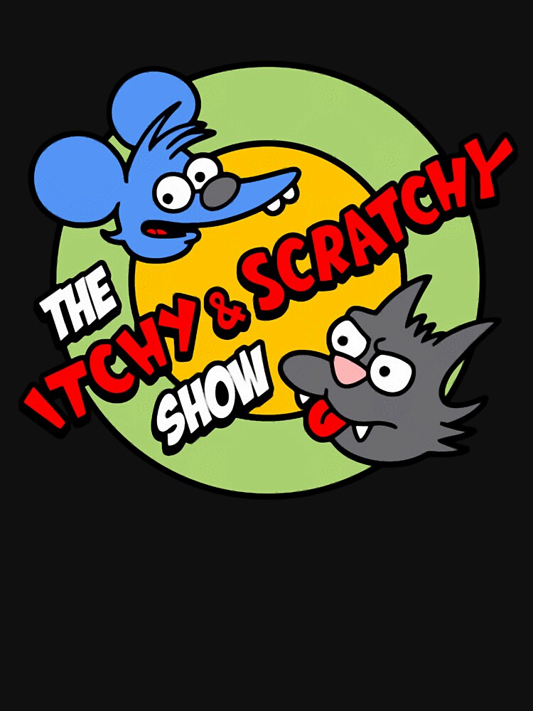 The Itchy & Scratchy Show Cartoon Logo by Siriusian369