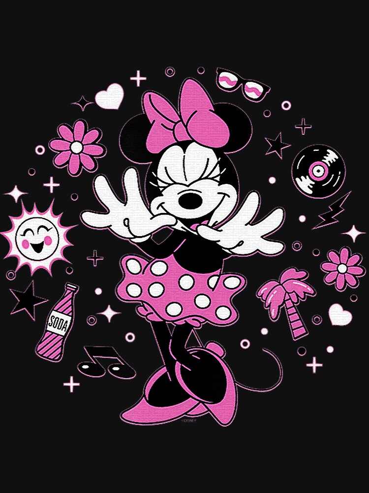 Cute Girl Cartoon Mouse Retro Vinyl Summer by spiersturtonk