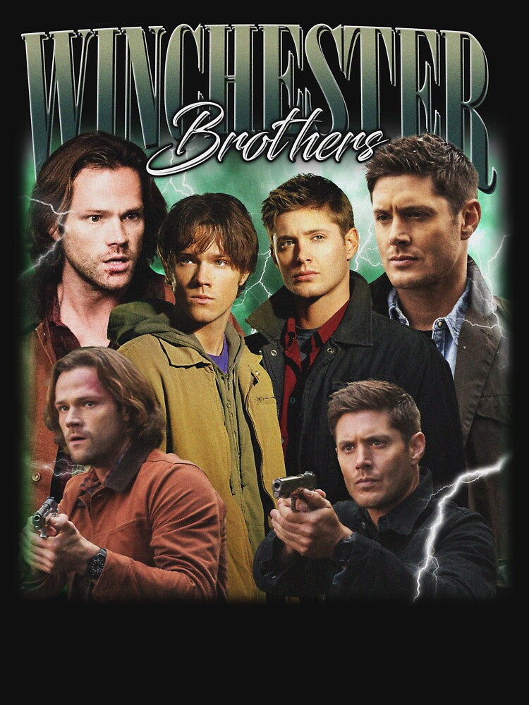 Winchester Brothers Sam & Dean Supernatural Movies Cover Fan Art by StaceyOneLove