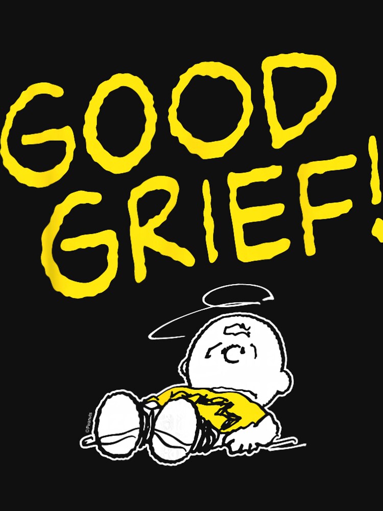 Peanuts – Good Grief Funny Retro Cartoon Design by darronaselz