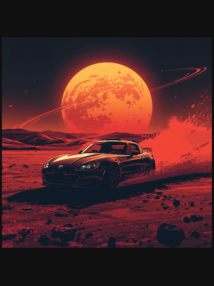Sports Car on Mars by SportsShip