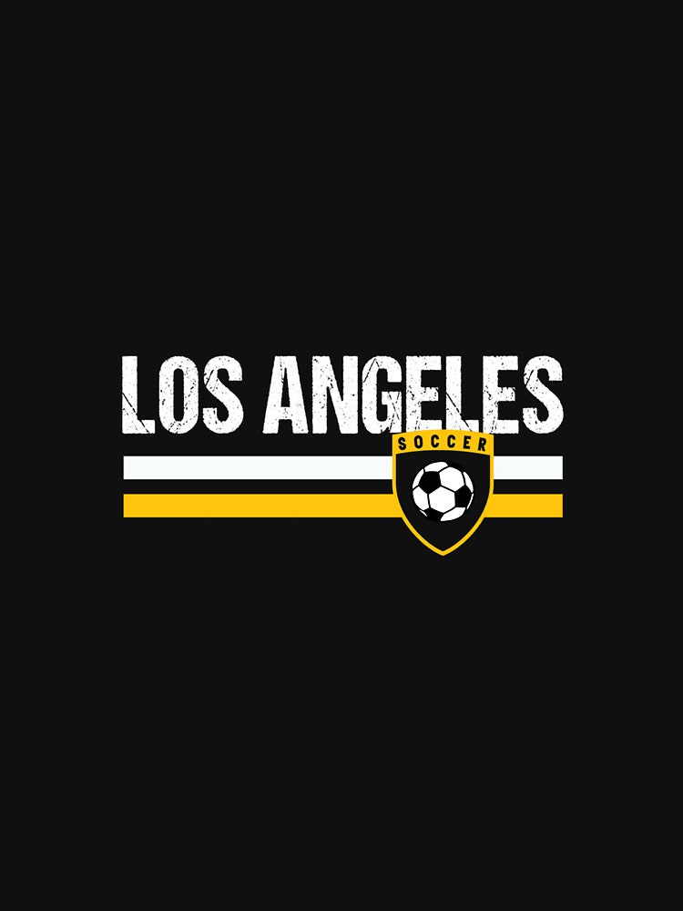 White Soccer Fan Creation LA Los Angeles by MollyLYork