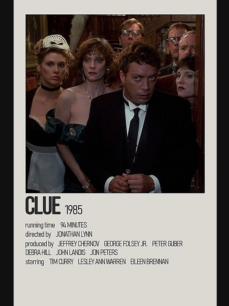 Clue Movie Poster by timetodieoldman