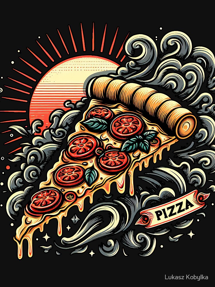 I LOVE PIZZA by Lukasz Kobylka