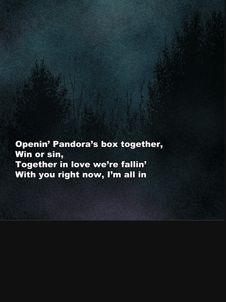 Song Lyrics With Trees Premium Scoop by Derrick66Ka