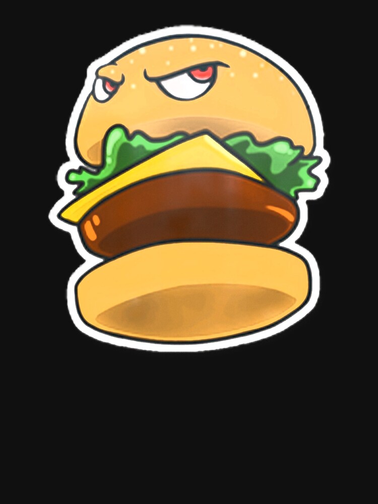 Angry burger doesn't want to be eaten by si3iy