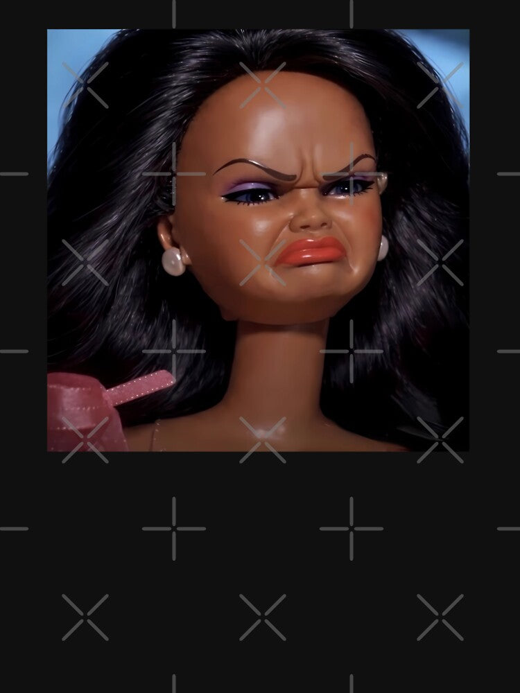 DOLL FACE MEME - DISTRESSED DOLL MEME by delllsdesigns