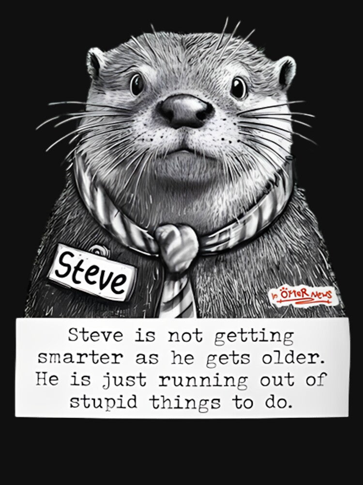 Not Getting Smarter - Steve unisex by Jeffasmooren