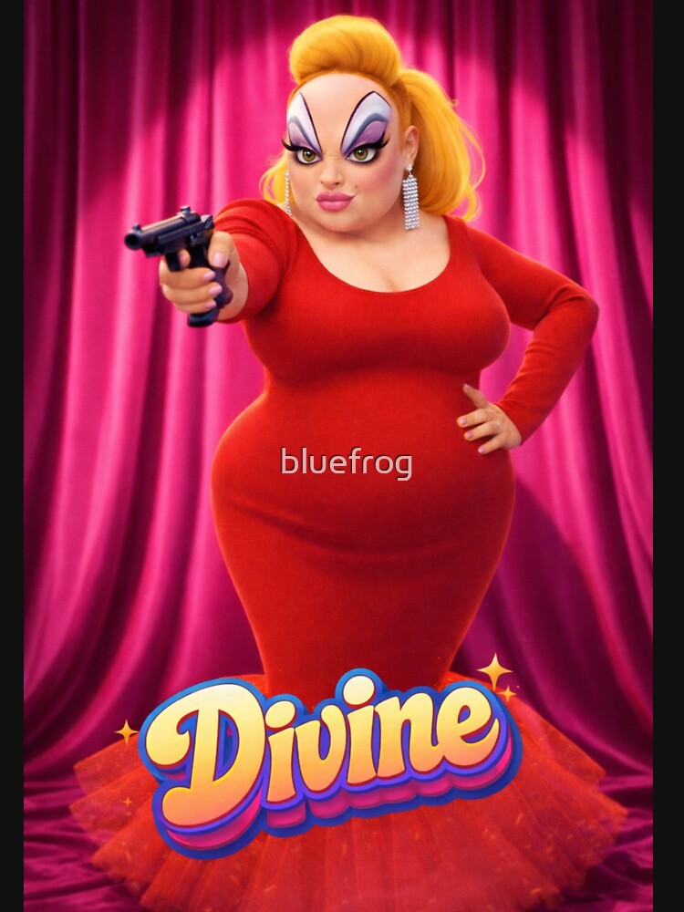Divine The late Great John Waters movie star and singer by bluefrog