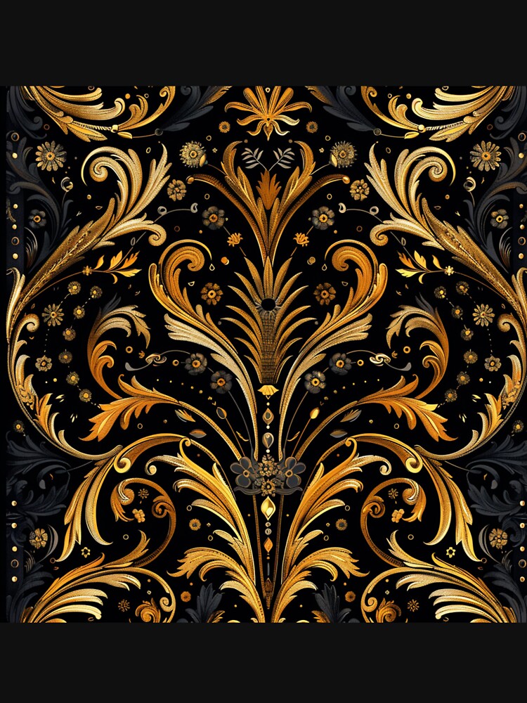 Opulent Chic: Exclusive Designer T-Shirt Design by Ace Apparel  Attire