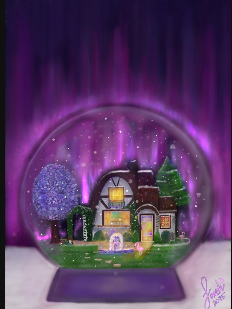 Once Upon a Snow Globe by Farrah In Color