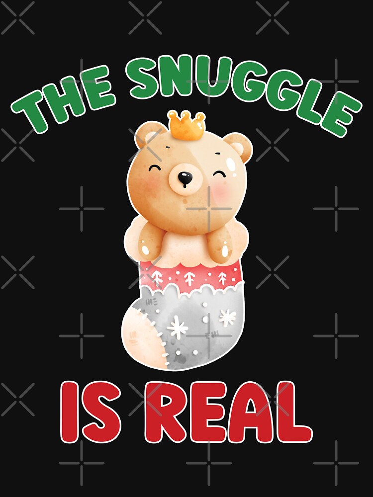 The snuggle is real, Baby Bear, Christmas by stickmeok